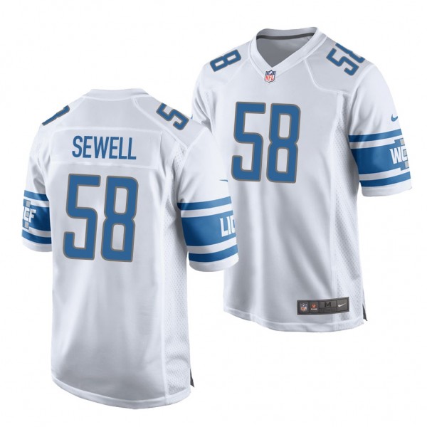 Penei Sewell Detroit Lions 2021 NFL Draft Game Whi...