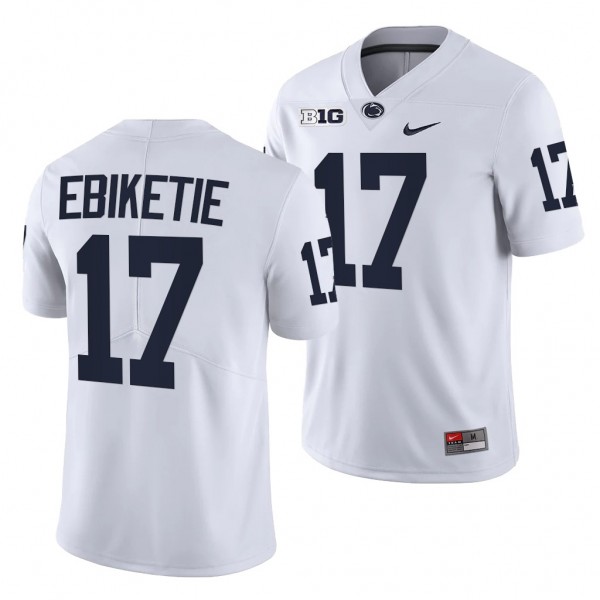 Penn State Nittany Lions Arnold Ebiketie 17 White ...