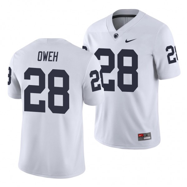 Penn State Nittany Lions Jayson Oweh White Game College Football Jersey Men's