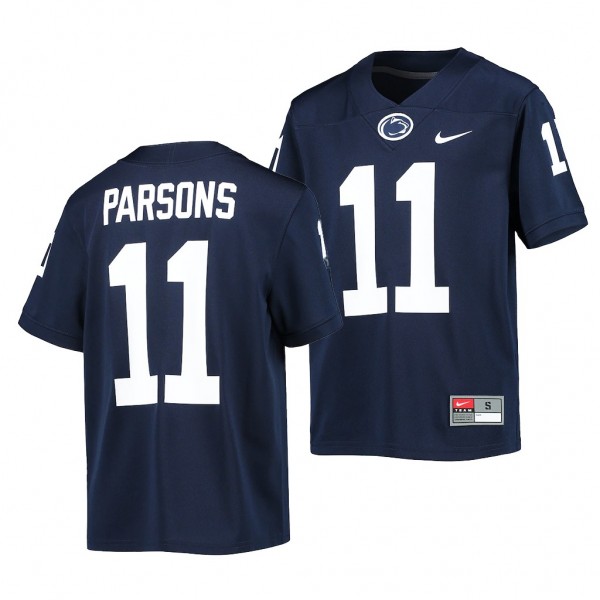 Micah Parsons Penn State Nittany Lions Navy College Football Alumni Youth Jersey