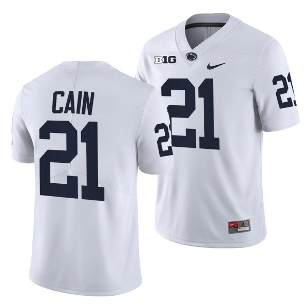Penn State Nittany Lions Noah Cain 21 White 2021-2...