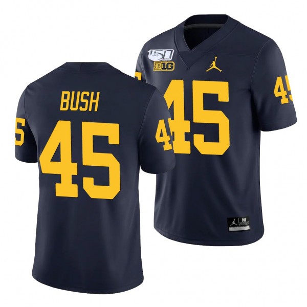 Michigan Wolverines Peter Bush Navy College Footba...