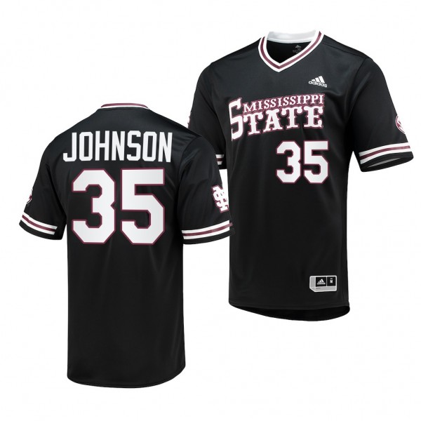 Preston Johnson Mississippi State Bulldogs #35 Bla...