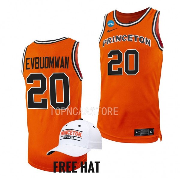 Princeton Tigers Tosan Evbuomwan 2023 NCAA March M...