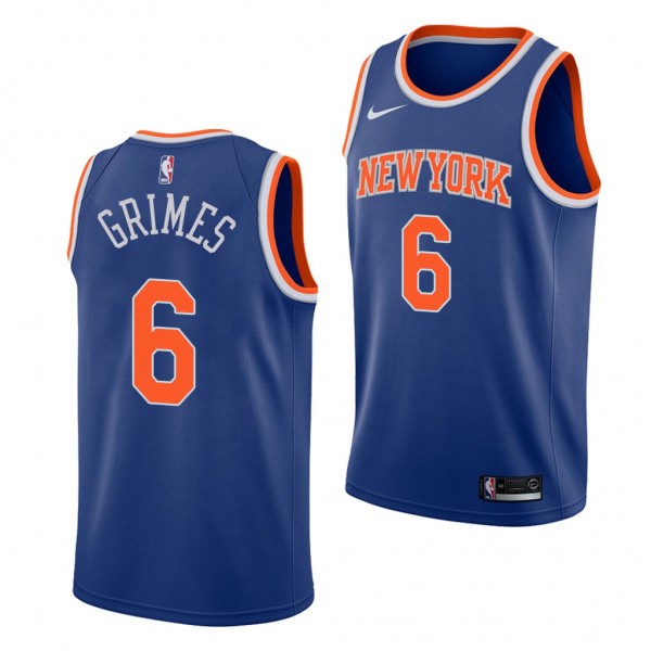 Quentin Grimes New York Knicks 2021 NBA Draft Blue...