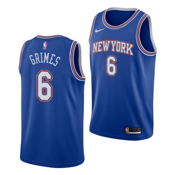 Quentin Grimes New York Knicks 2021 NBA Draft Blue...