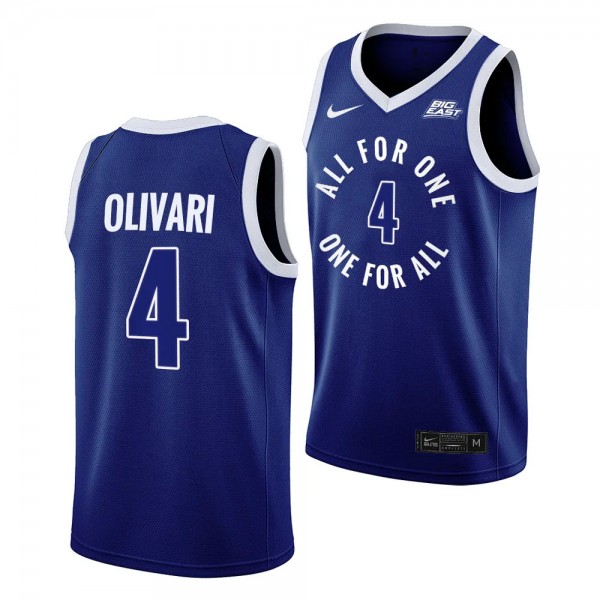 Xavier Musketeers All For One Quincy Olivari #4 Bl...