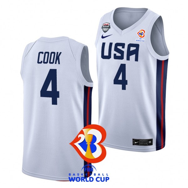 2023 FIBA Basketball World Cup USA Quinn Cook Home...