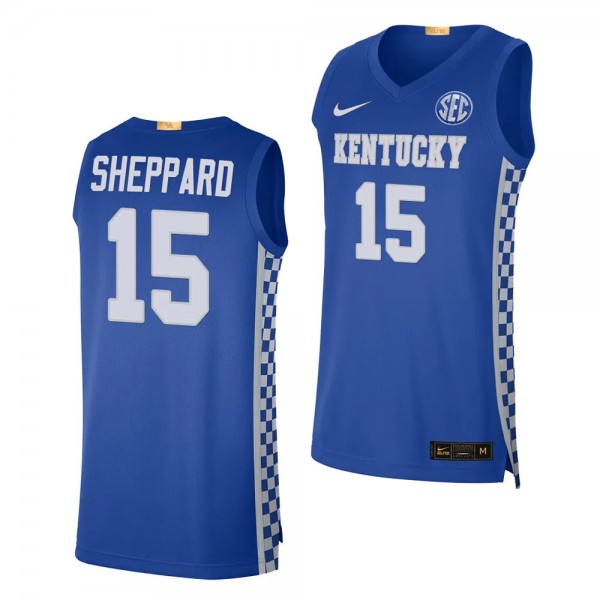 Reed Sheppard #15 Kentucky Wildcats College Basket...