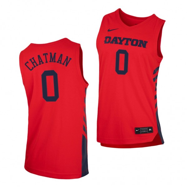 Dayton Flyers Rodney Chatman Red Replica College Basketball Jersey