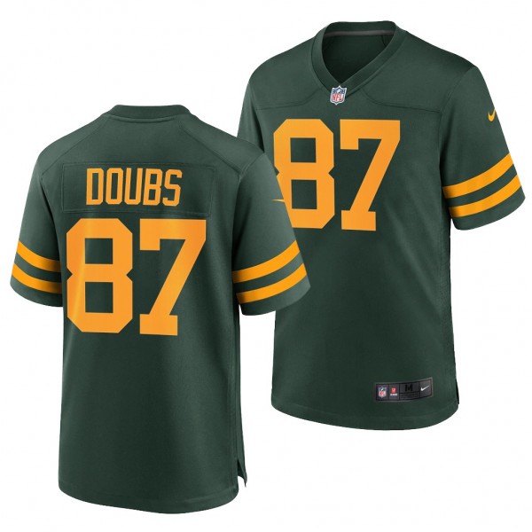 Green Bay Packers #87 Romeo Doubs Jersey 2022 NFL ...