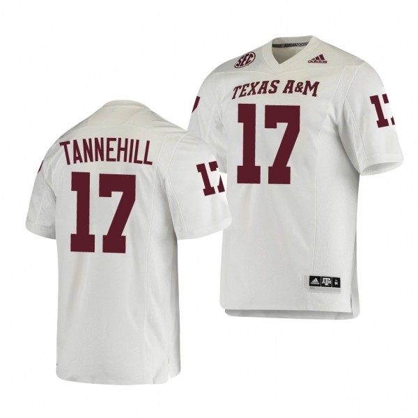 Texas A&M Aggies Ryan Tannehill White College Football Premier Jersey