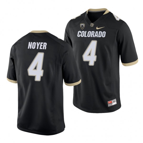 Colorado Buffaloes Sam Noyer Black College Football Game Jersey