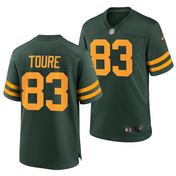 Green Bay Packers #83 Samori Toure Jersey 2022 NFL...