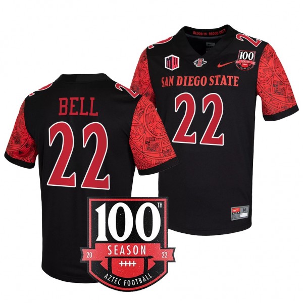 San Diego State Aztecs Greg Bell 100th Season Patc...