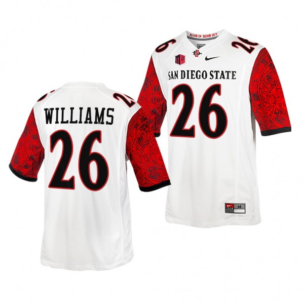 Kaegun Williams San Diego State Aztecs 26 White 20...