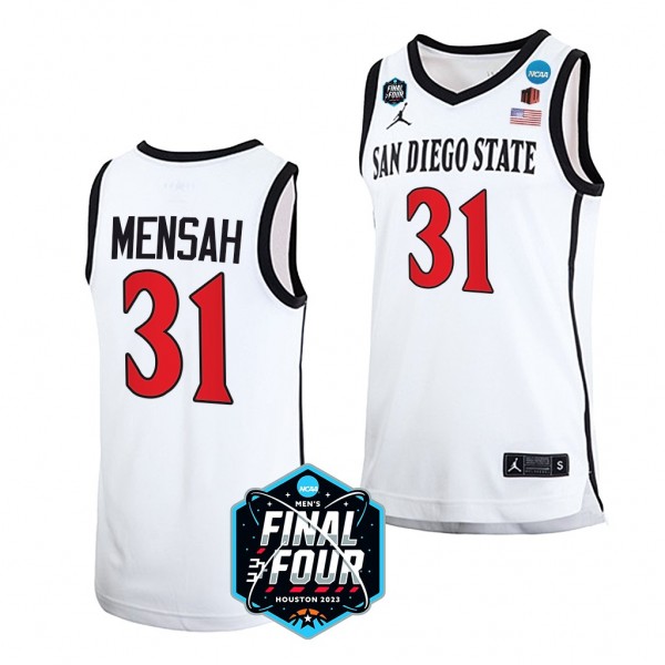2023 NCAA Final Four Nathan Mensah San Diego State...