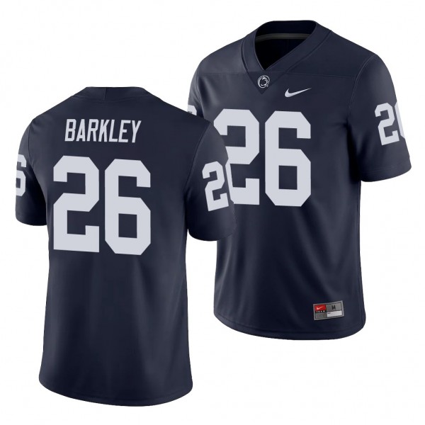 Penn State Nittany Lions Saquon Barkley Navy Colle...
