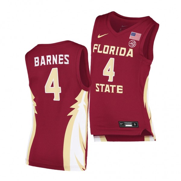 Florida State Seminoles Scottie Barnes Garnet Repl...