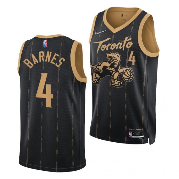 2021 NBA Draft Scottie Barnes #4 Raptors 75th Anni...