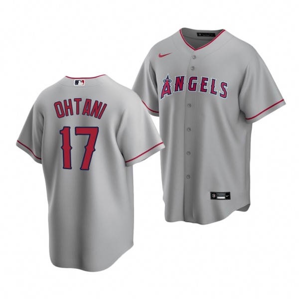 Los Angeles Angels Shohei Ohtani 2022 Replica Gray...