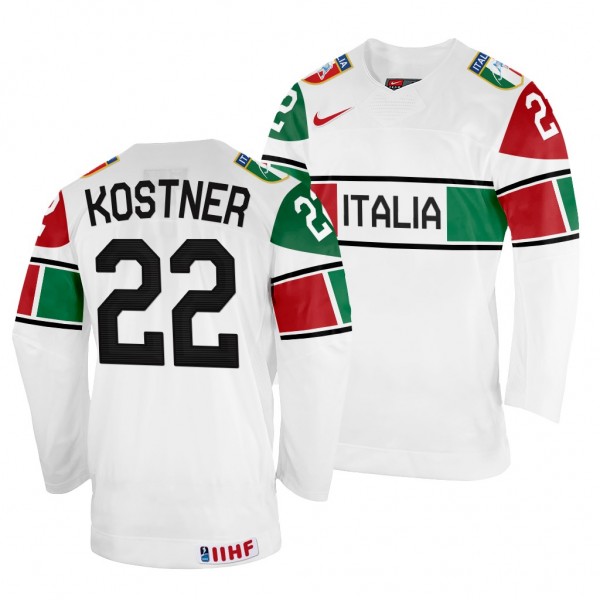 Simon Kostner Italy Hockey 2022 IIHF World Champio...