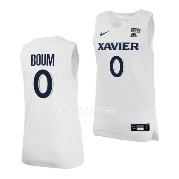 Souley Boum #0 Xavier Musketeers College Basketbal...