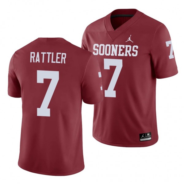 Oklahoma Sooners Spencer Rattler Crimson Game Men'...