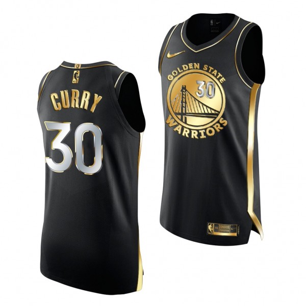 NBA Draft Stephen Curry #30 Warriors Black Jersey ...