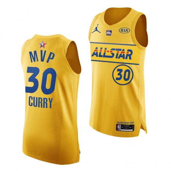 NBA Draft Stephen Curry #30 Warriors Gold Jersey 2...