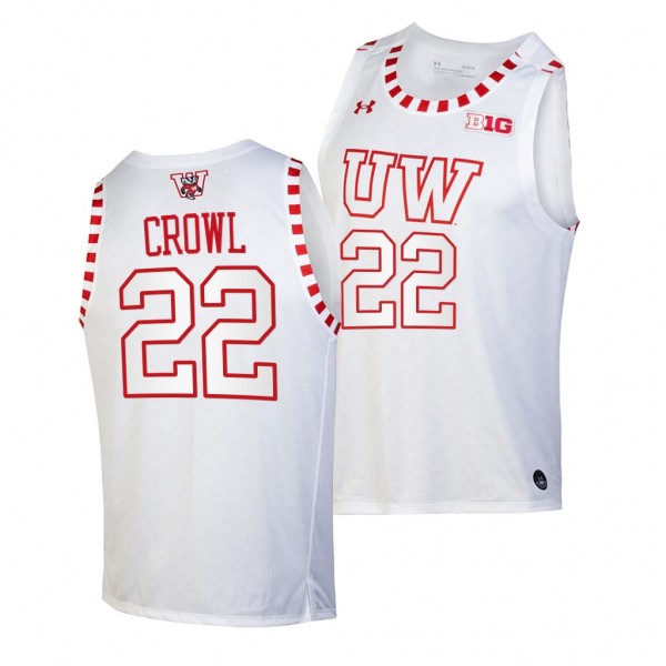 Steven Crowl #22 Wisconsin Badgers 2021-22 By The ...