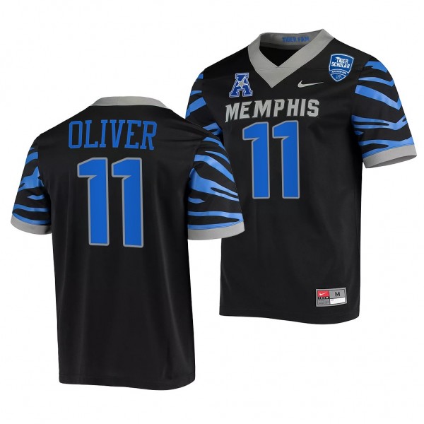 Memphis Tigers Sylvonta Oliver Black 2021-22 Colle...