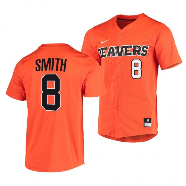 Tanner Smith Oregon State Beavers #8 Orange Elite ...