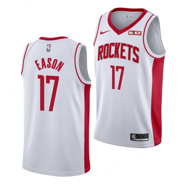 2022 NBA Draft Tari Eason #17 Rockets White Associ...
