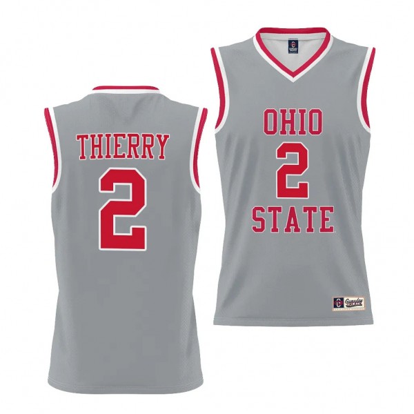 Ohio State Buckeyes Taylor Thierry Gray #2 Womens ...