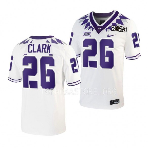 Bud Clark TCU Horned Frogs 2023 National Champions...