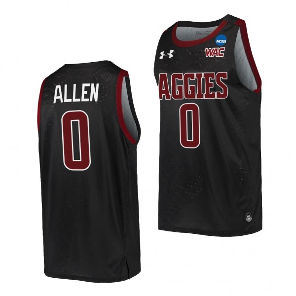 Teddy Allen New Mexico State Aggies 2022 NCAA Marc...