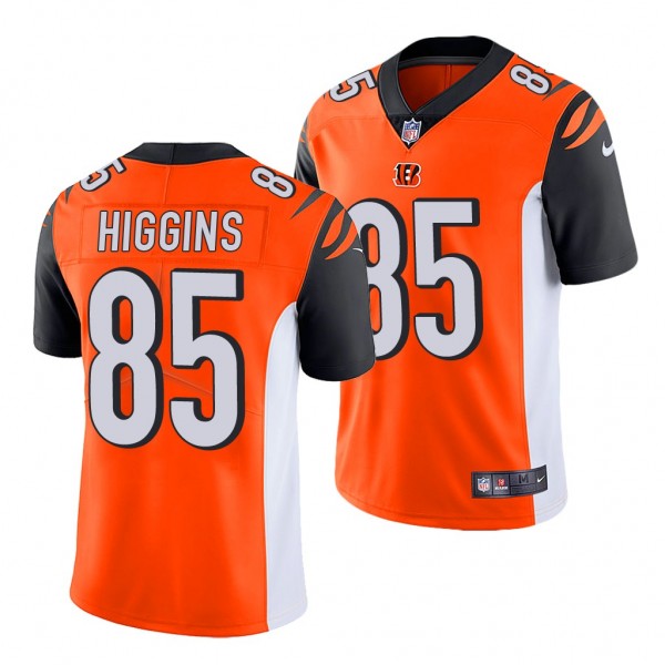 Tee Higgins Cincinnati Bengals 2020 NFL Draft Vapor Limited Orange Jersey Men's