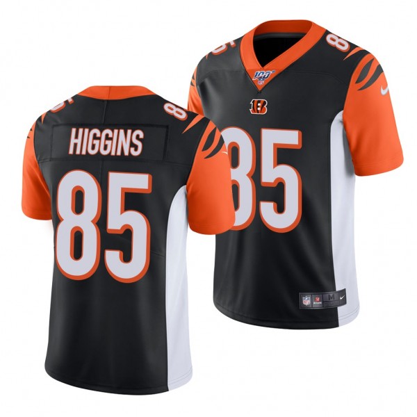 Cincinnati Bengals Tee Higgins Black 2020 NFL Draf...