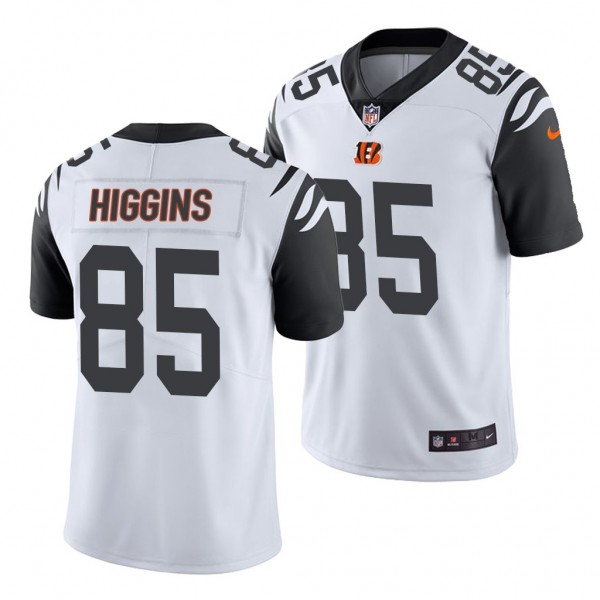 Cincinnati Bengals Tee Higgins White 2020 NFL Draft Men's Color Rush Limited Jersey