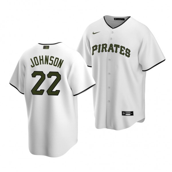 Termarr Johnson Pittsburgh Pirates 2022 MLB Draft Jersey White Alternate Replica