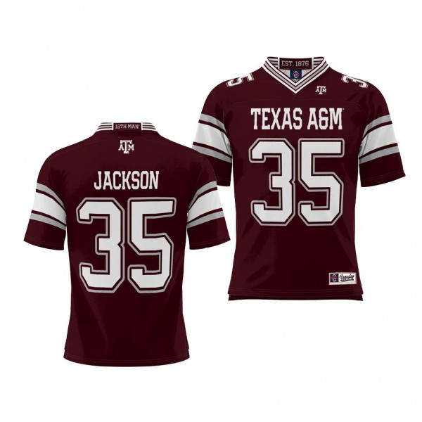 McKinnley Jackson Texas AM Aggies NIL Player #35 J...