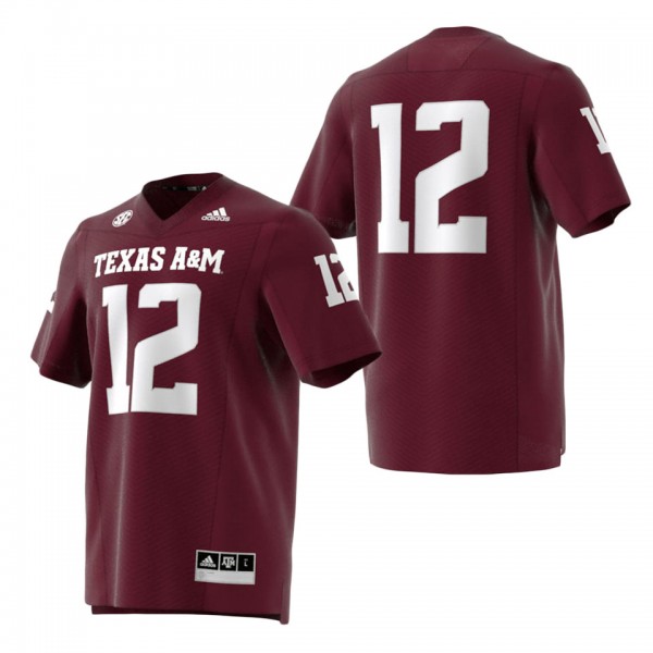 Texas A&M Aggies Premier Strategy Jersey Maroo...