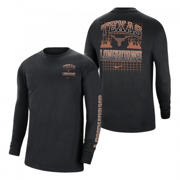 Texas Longhorns Tour Max 90 Long Sleeve T-Shirt Bl...