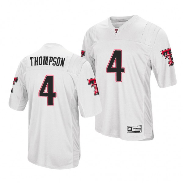 Texas Tech Red Raiders SaRodorick Thompson White C...
