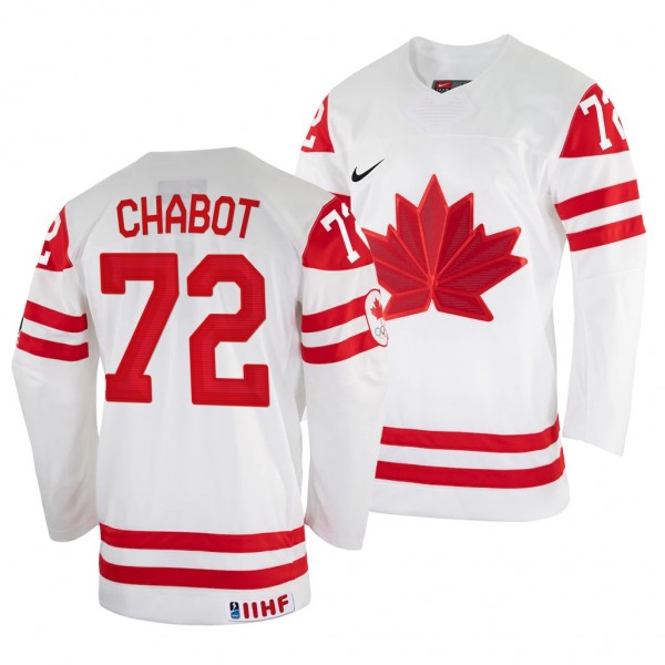 Canada Hockey Thomas Chabot #72 White Home Jersey ...