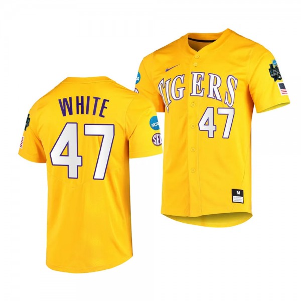 2023 College World Series Tommy White LSU Tigers N...