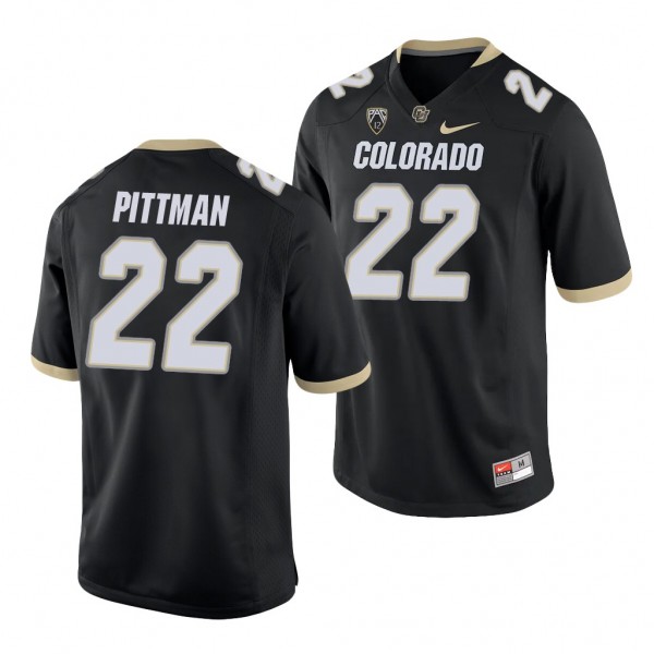 Colorado Buffaloes Toren Pittman Black College Foo...