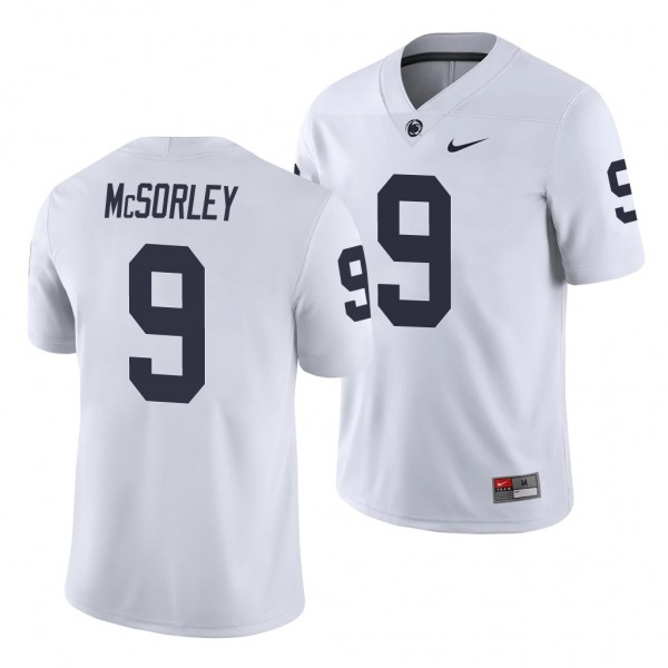 Penn State Nittany Lions Trace McSorley White College Football Men's Game Jersey