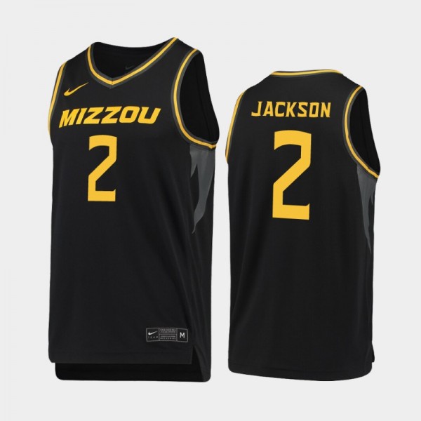 Missouri Tigers Tray Jackson Black 2019-20 Replica...